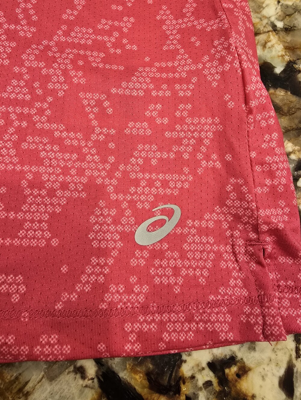 NWT ASICS athletic tank top deep fuchsia/ raspberry pink XS - Picture 5 of 6